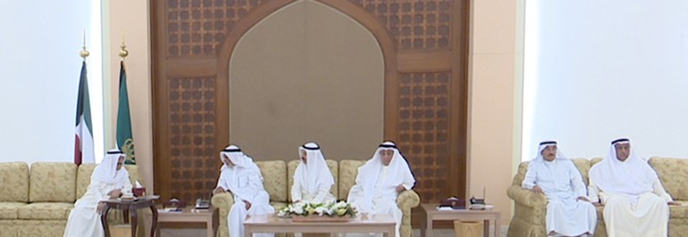 سمو الأمير يستقبل رئيس وأعضاء المجلس الأعلى للقضاء