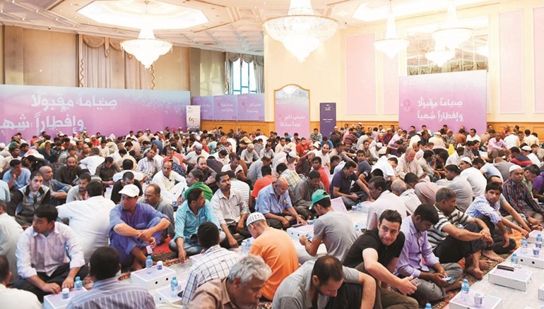صالة زين لإفطار الصائم في جليب الشيوخ﻿