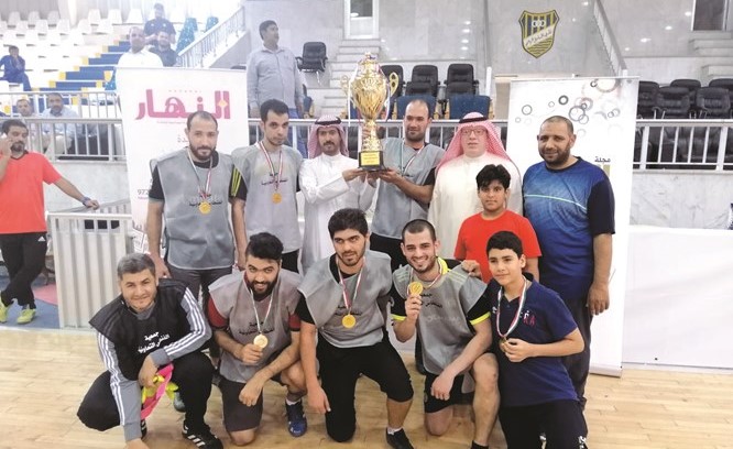 تتويج فريق جمعية الفنطاس بكأس دورة اتحاد الجمعيات التعاونية﻿
