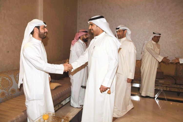 حمد العون مهنئا  ﻿