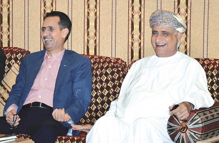 سفيرا عمان والأردن يهنئان ﻿