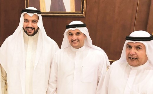 الشيخ مبارك العبدالله مهنئا ﻿