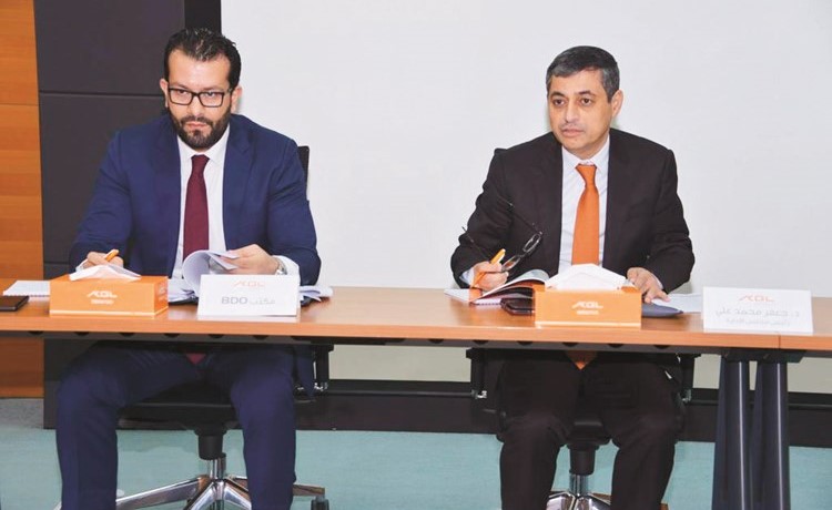 د.جعفر علي خلال الجمعية العمومية﻿