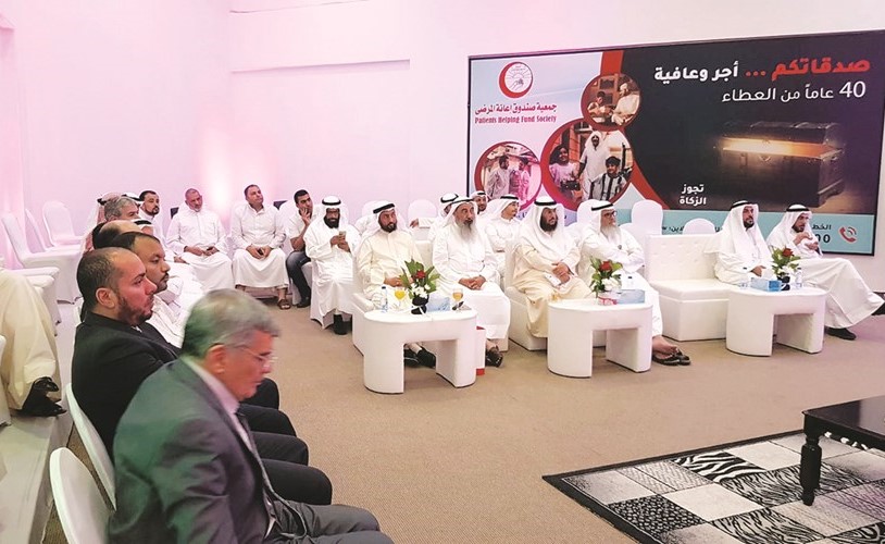 جانب من الحضور خلال الغبقة الرمضانية﻿
