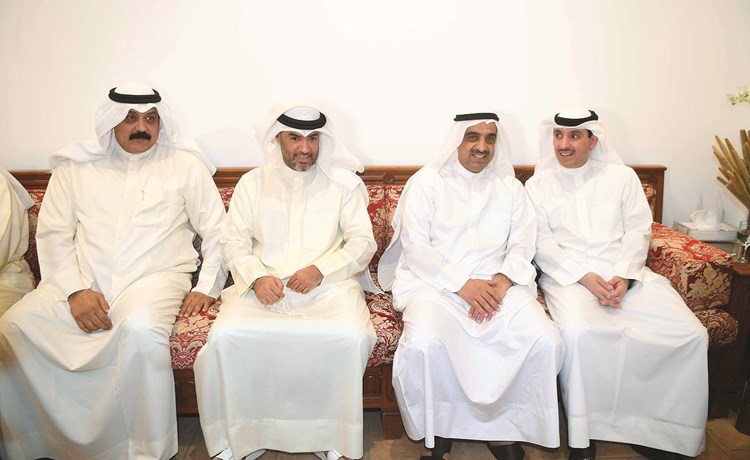 صالح الملا ود. محمد العبدالجادر وعمر الطبطبائي ومحمد الصبر﻿