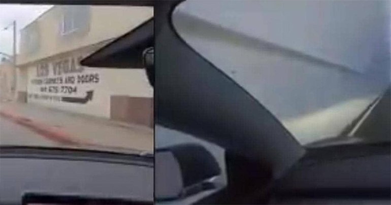 بالفيديو.. سباق بين سيارتين إحداهما تحت الأرض