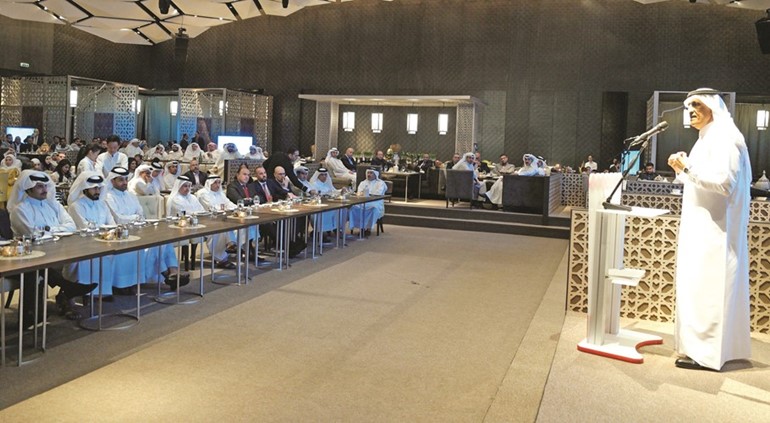 خلال كلمة رئيس مجلس إدارة المجموعة﻿
