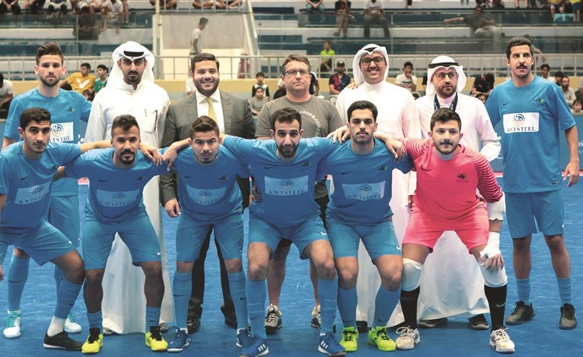فريق KIB المشارك في بطولة الروضان﻿