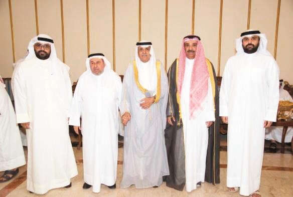 خالد العصيدان وعادل الغنام وسعود العصيدان وعبدالهادي الريضة وعبدالرحمن العصيدان﻿
