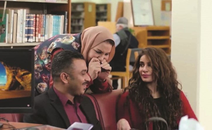 سعاد عبدالله وسالي القاضي وفؤاد حسني﻿