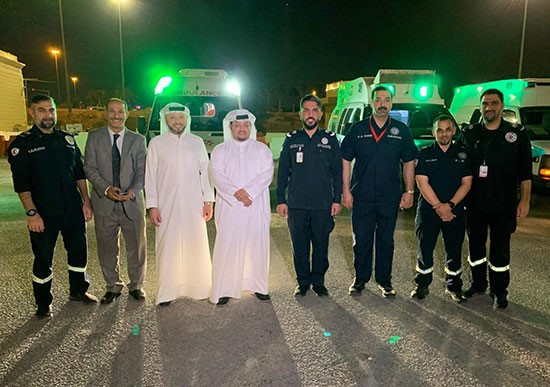 وكيل "الصحة" تفقد عمل العيادات المتنقلة في مسجدي الدولة الكبير وبلال بن رباح