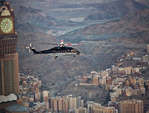 شاهد مكة من السماء في صور خاصة لطائرات الأمن السعودي