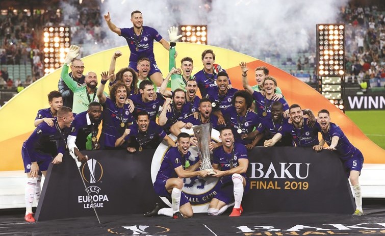 تشلسي يكتسح أرسنال ويتوَّج بلقب «يوروبا ليغ»