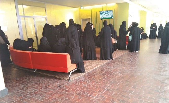 جانب من الاعتصام ﻿