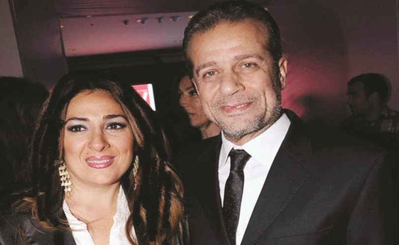 شريف منير ولورا.. قصة حب وزواج برعاية أحمد زكي