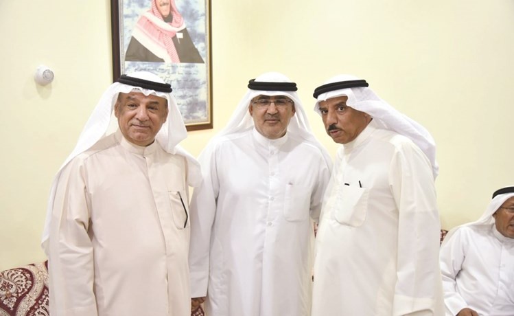 م.أحمد الحمد مع السفير سالم الخالدي﻿
