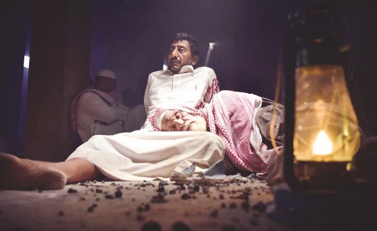 خالد الطيان بعد مقتل خاله في مشهد اقتحام الحرم﻿