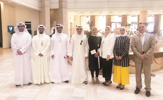 التويجري والمحري يتوسطا فريق بوبيان﻿