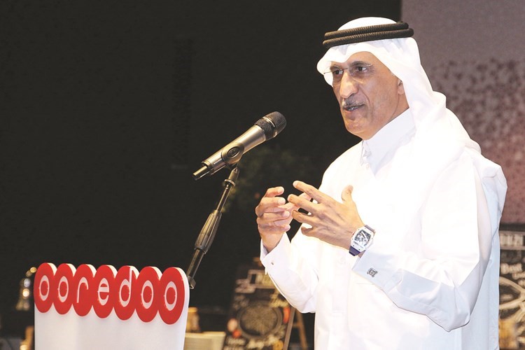 رئيس مجلس الإدارة لمجموعة Ooredoo الشيخ عبدالله آل ثاني﻿