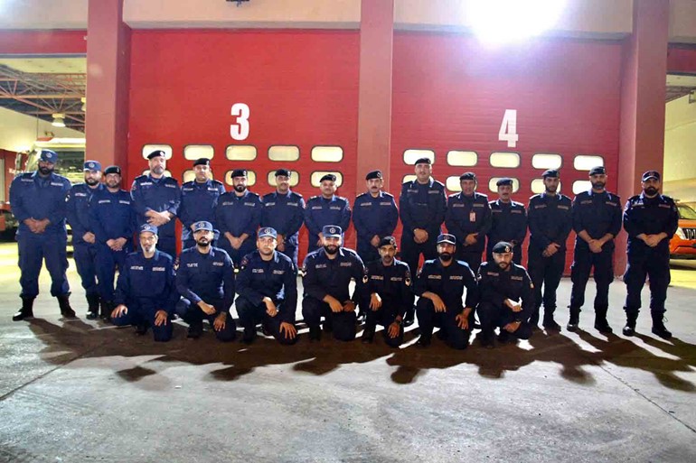الفريق المكراد تفقد عدد من مراكز الإطفاء لمشاركتهم بعيد الفطر السعيد