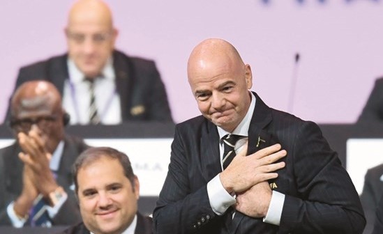 إنفانتينو رئيساً لـ«فيفا» حتى 2023