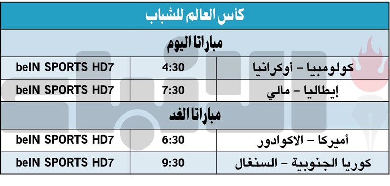 مالي تتحدى إيطاليا في ربع نهائي كأس العالم للشباب