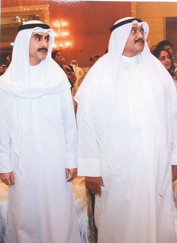 الشيخ ثامر الجابر والشيخ فهد السعد﻿