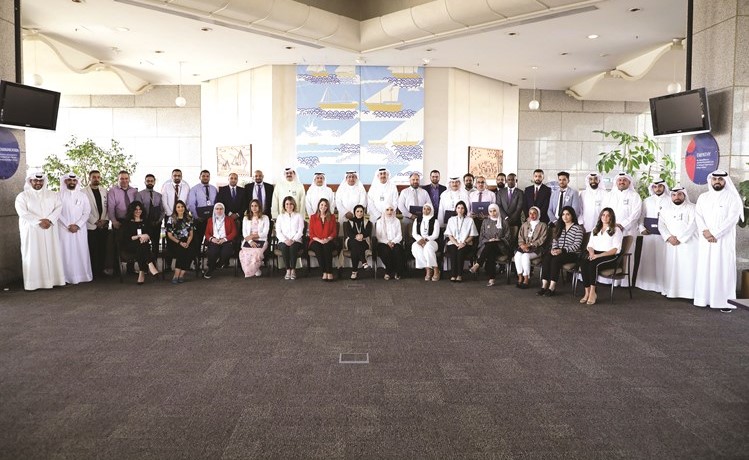 الإدارة التنفيذية في بنك الكويت الوطني يكرمون المتطوعين من موظفي البنك المشاركين في البرنامج الاجتماعي لشهر رمضان المبارك﻿
