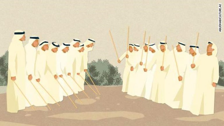 بالفيديو.. ما هي "العيّالة" التي أقيمت في حفل زفاف أبناء حاكم دبي؟
