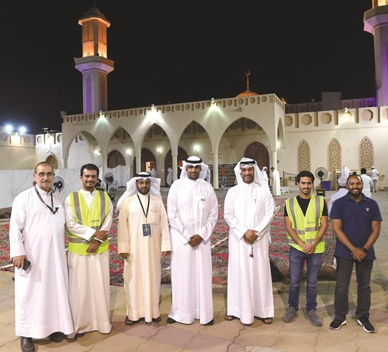 فريق زين التطوعي في مسجد جابر العلي﻿