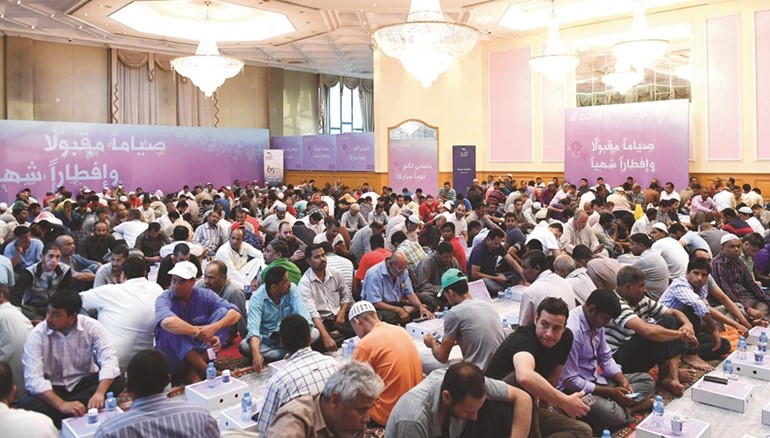 صالات زين لإفطار الصائم﻿