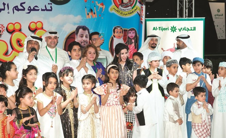 احتفالية محافظة مبارك الكبير خلال القرقيعان﻿