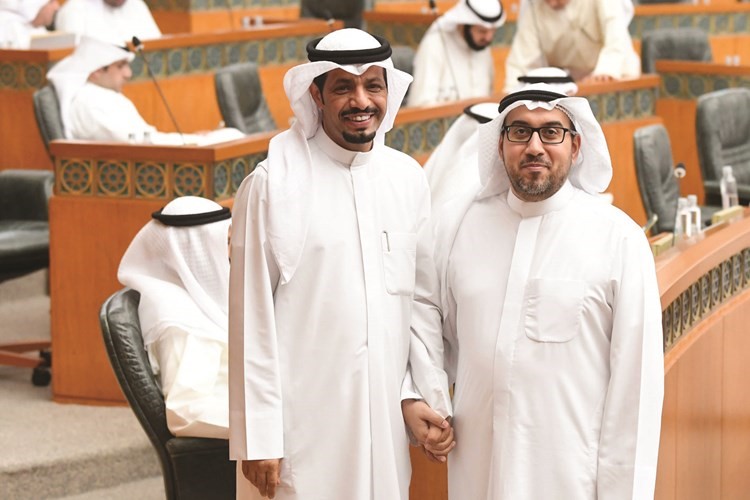 أسامة الشاهين وماجد المطيري﻿