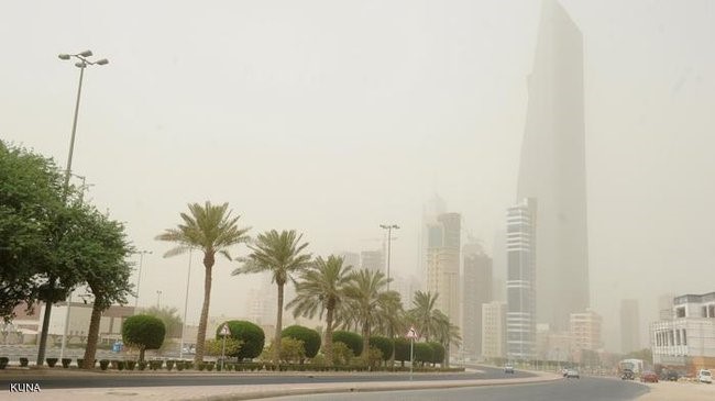 "الأرصاد": طقس غير مستقر ورياح نشطة مثيرة للغبار