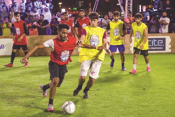 «هوندا الغانم» ترعى بطولة «ريد بل نيمار جونيورز فايف»