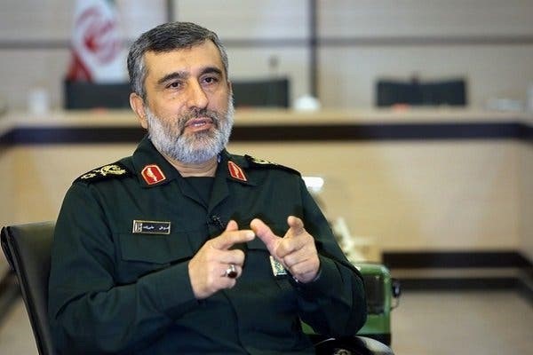 قائد القوة الجوية بالحرس الثوري أمير حاجي زادة 