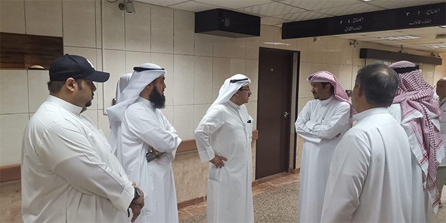وكيل الصحة تفقد مستشفى مبارك