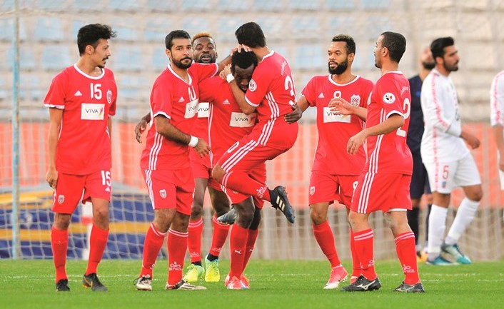 التأهل للدوري الممتاز هدف الصليبخات الأول	(الأزرق.كوم)﻿