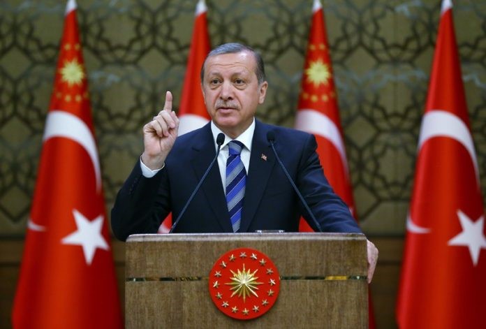 الرئيس التركي رجب طيب إردوغان