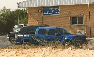 المركبة المسروقة قيد التحفظ في مخفر كبد﻿