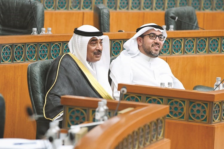 أسامة الشاهين والشيخ صباح الخالد﻿