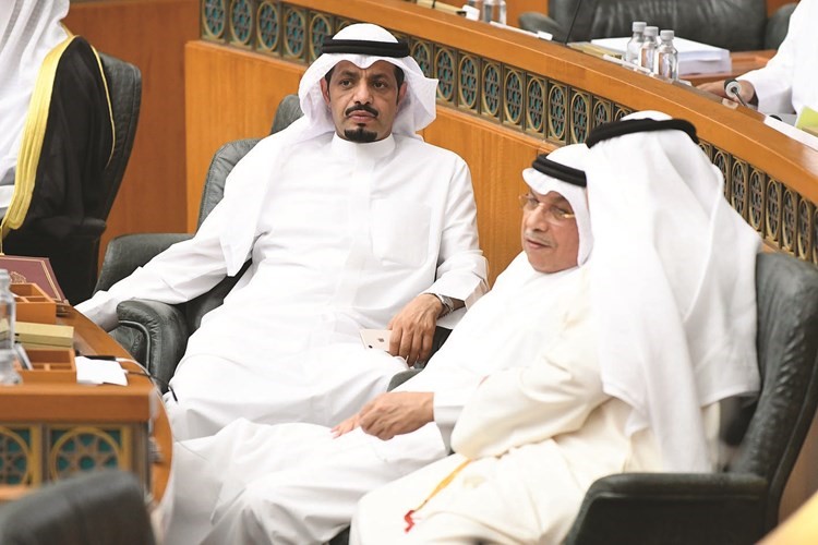 الشيخ خالد الجراح وماجد المطيري﻿