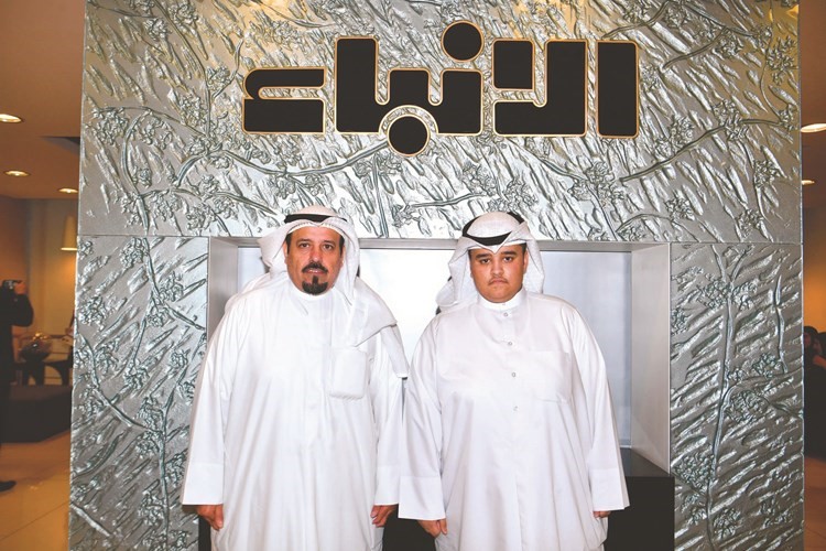 الزميل بداح العنزي وولده عبدالعزيز﻿
