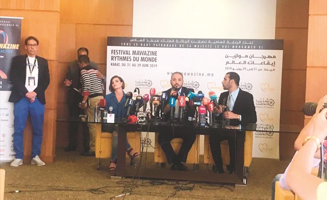 جانب من مؤتمر رامي عياش﻿