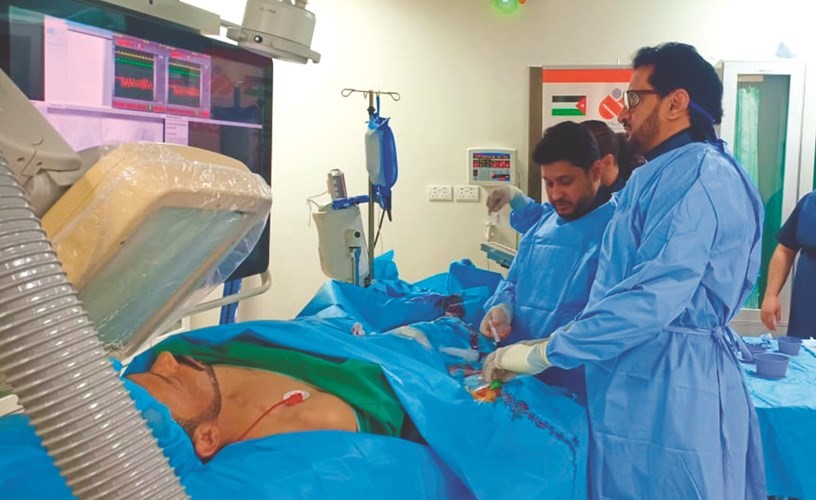 من إحدى العمليات الجراحية﻿