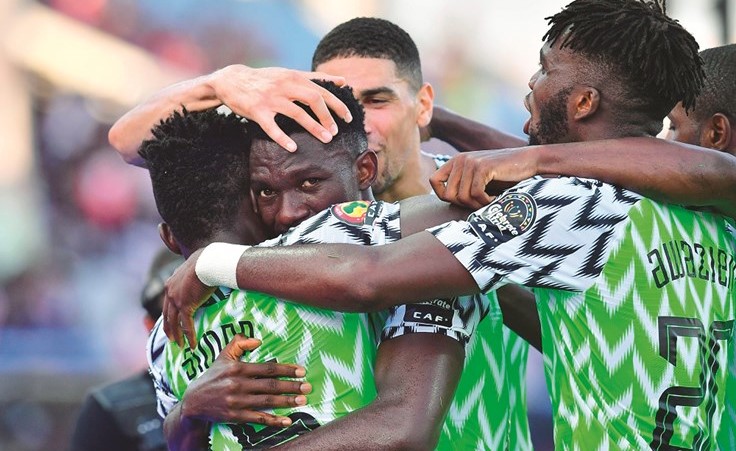 لاعبو منتخب نيجيريا﻿