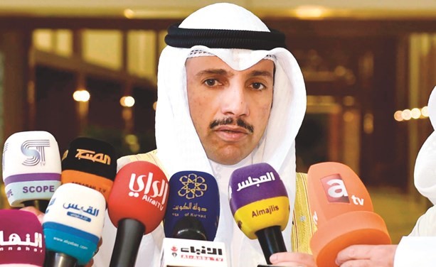 رئيس مجلس الأمة مرزوق الغانم﻿