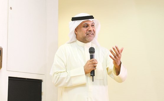 بسام الشمري متحدثا خلال البرنامج ﻿