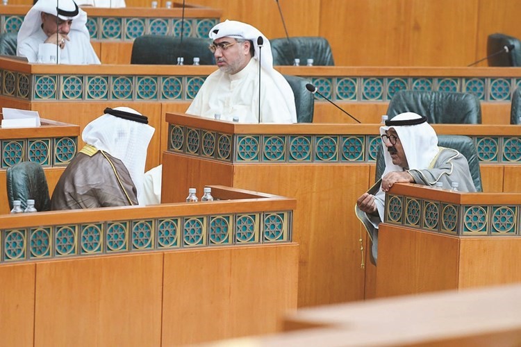 سمو الشيخ جابر المبارك والشيخ ناصر صباح الأحمد﻿