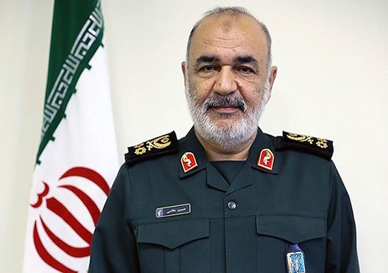 قائد الحرس الثوري الإيراني حسين سلامي